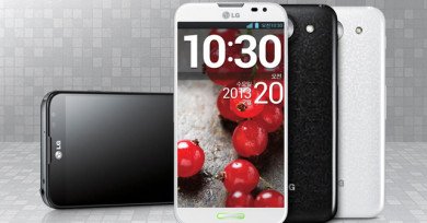 LG optimus G Pro smartphone