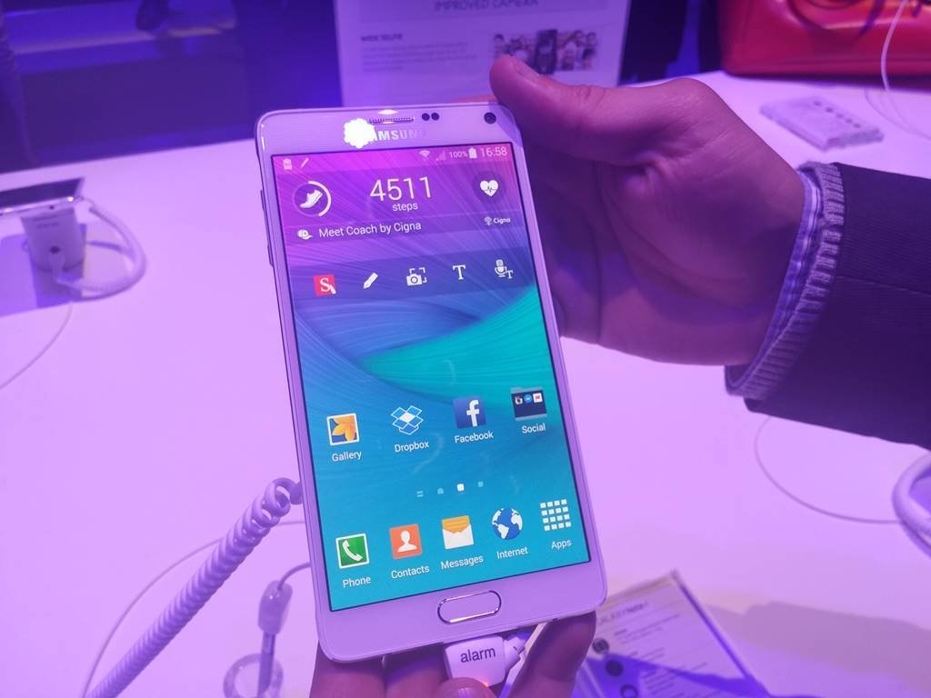 Samsung Galaxy Note 4 android 4.4