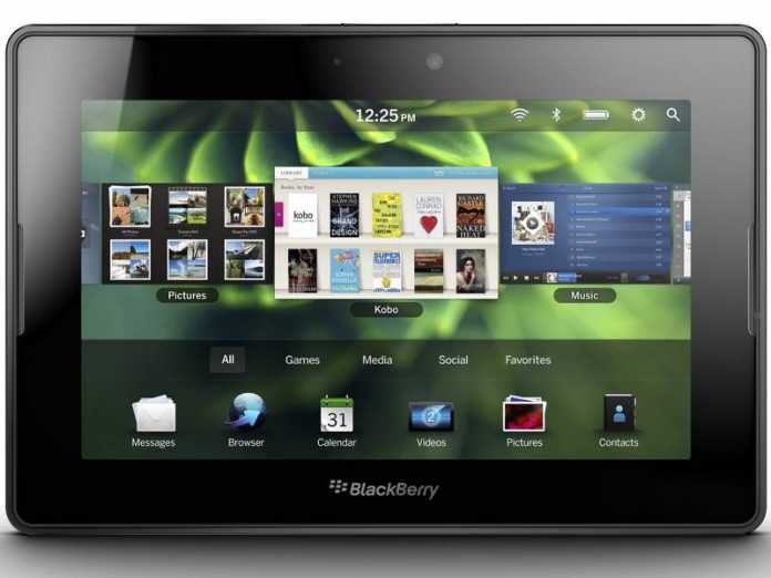 Blackberry Playbook : La nouvelle Tablette Tactile RIM sous Tablet OS 2