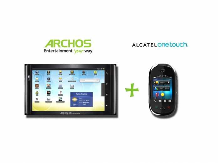 Archos et Alcatel One Touch lancent une offre "tablette et téléphonie"  