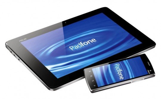 La Asus Padfone est officielle : tablette avec smartphone intégré 1