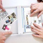 Fujitsu IRIS : Quatre designers imaginent une tablette parfaite avec un écran OLED transparent 8