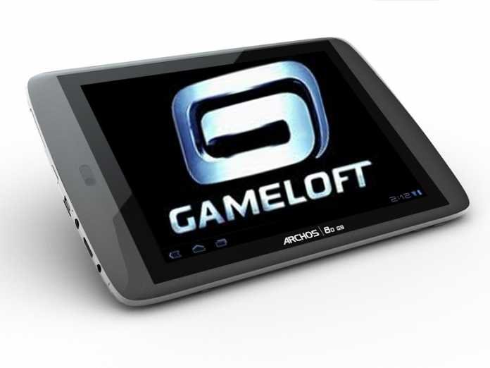 Les jeux HD de Gameloft débarquent sur les tablettes ARCHOS G9 