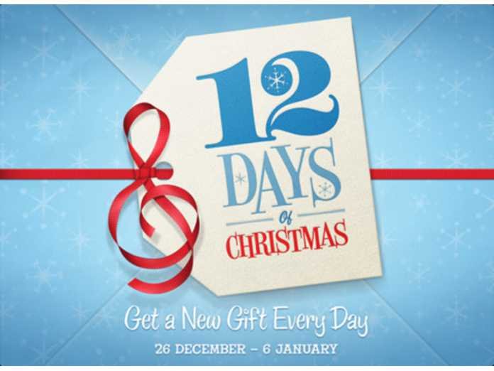 Application iPad "Les 12 jours de cadeaux" : chaque jour un nouveau cadeau ! 1