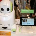 CES 2012 NEC : PaPeRo robot cloud computing  1
