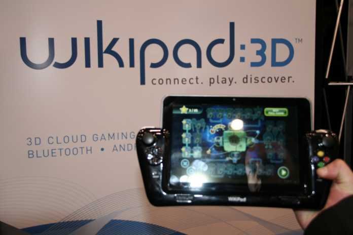 WikiPad : la tablette tactile 3D sans lunettes sous Android ICS en images et vidéo au CES 1