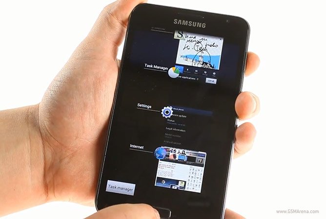Samsung Galaxy Note : un aperçu d'Android 4 Ice Cream Sandwich prévu pour avril 