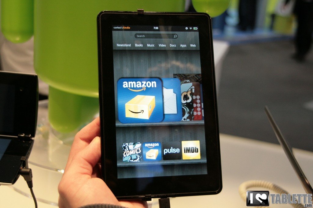 Tablette tactile Amazon Kindle Fire : date de sortie en France demain ?  1