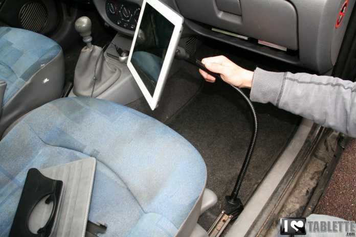 Support voiture pour iPad et tablettes tactiles de 7 à 10 pouces : le bras flexible iFlex 1