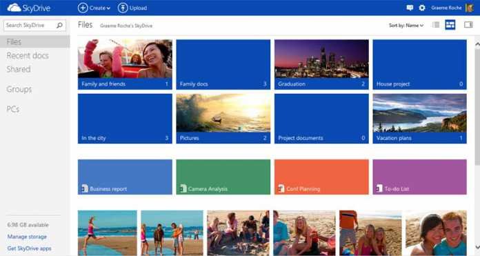 Microsoft lance l'application SkyDrive sur Android et relook Hotmail  4