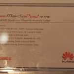 [MWC 2013] Présentation de la tablette Huawei MediaPad FHD 11