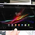 [MWC 2013] Prise en main de la tablette Sony Xperia Tablet Z 11