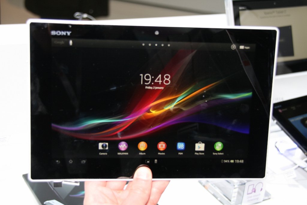 [MWC 2013] Prise en main de la tablette Sony Xperia Tablet Z 11