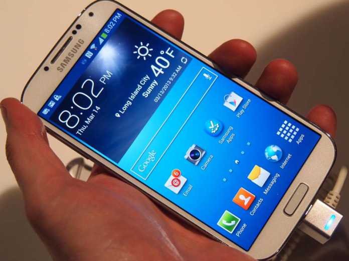 Prise en main du Samsung Galaxy S4 7
