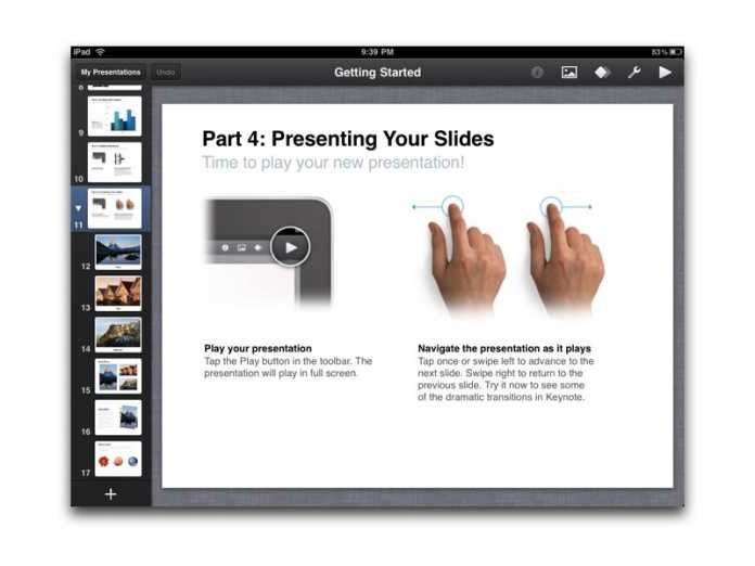Faites vos présentations sur iPad ! 1