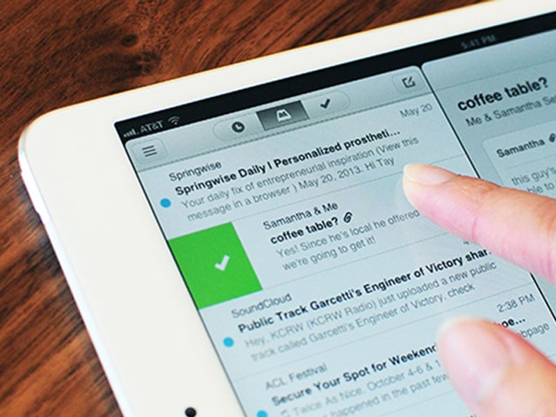 L'application MailBox enfin disponible sur iPad !  3