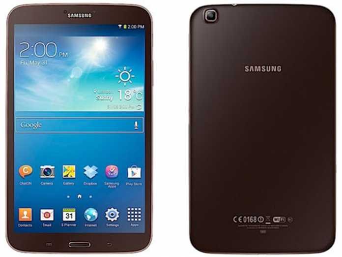 Une version marron brun pour les tablette Samsung Galaxy Tab 3 1