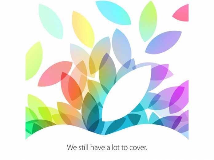 Apple invite la presse à sa keynote du 22 octobre, présentation du nouvel iPad 5 et de l'iPad mini 2  