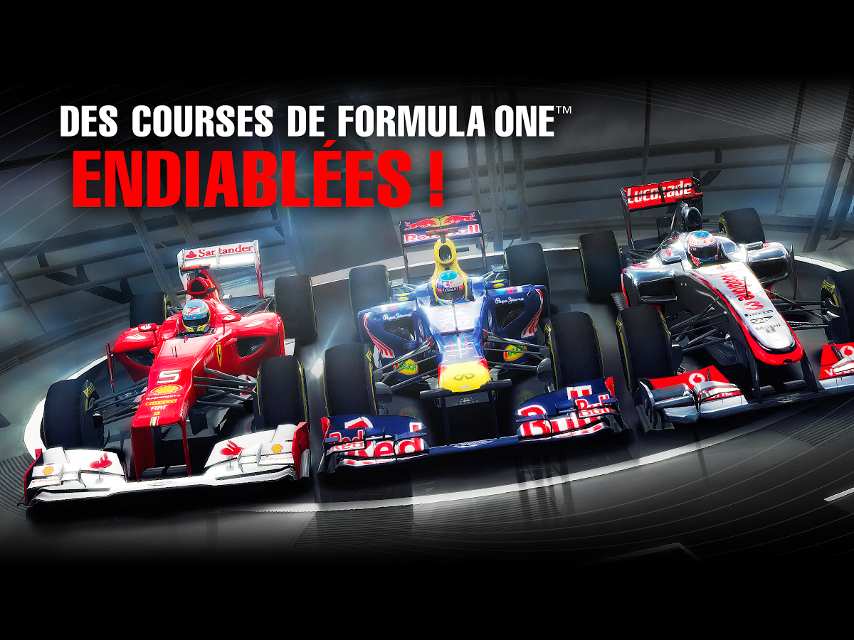 Pilotez une formule 1 avec F1™ Challenge sur tablette 2
