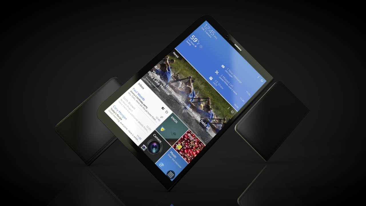 Concept Samsung Galaxy Note Book : une tablette équipée d’un écran flexible dont tout le monde rêve 12
