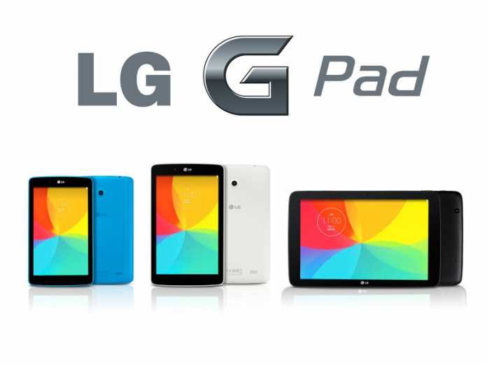 Première publicité des tablettes LG G Pad 7.0, 8.0 et 10.1  4