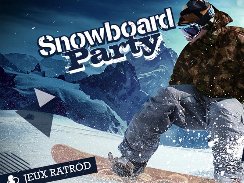 Snowboard Party sur iPad et tablettes Android 3
