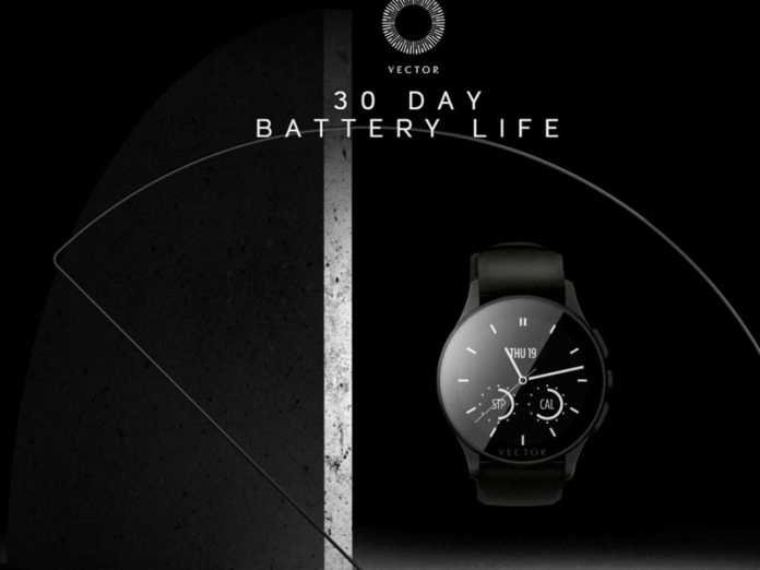 La smartwatch Vector propose une autonomie d'un mois ! 2